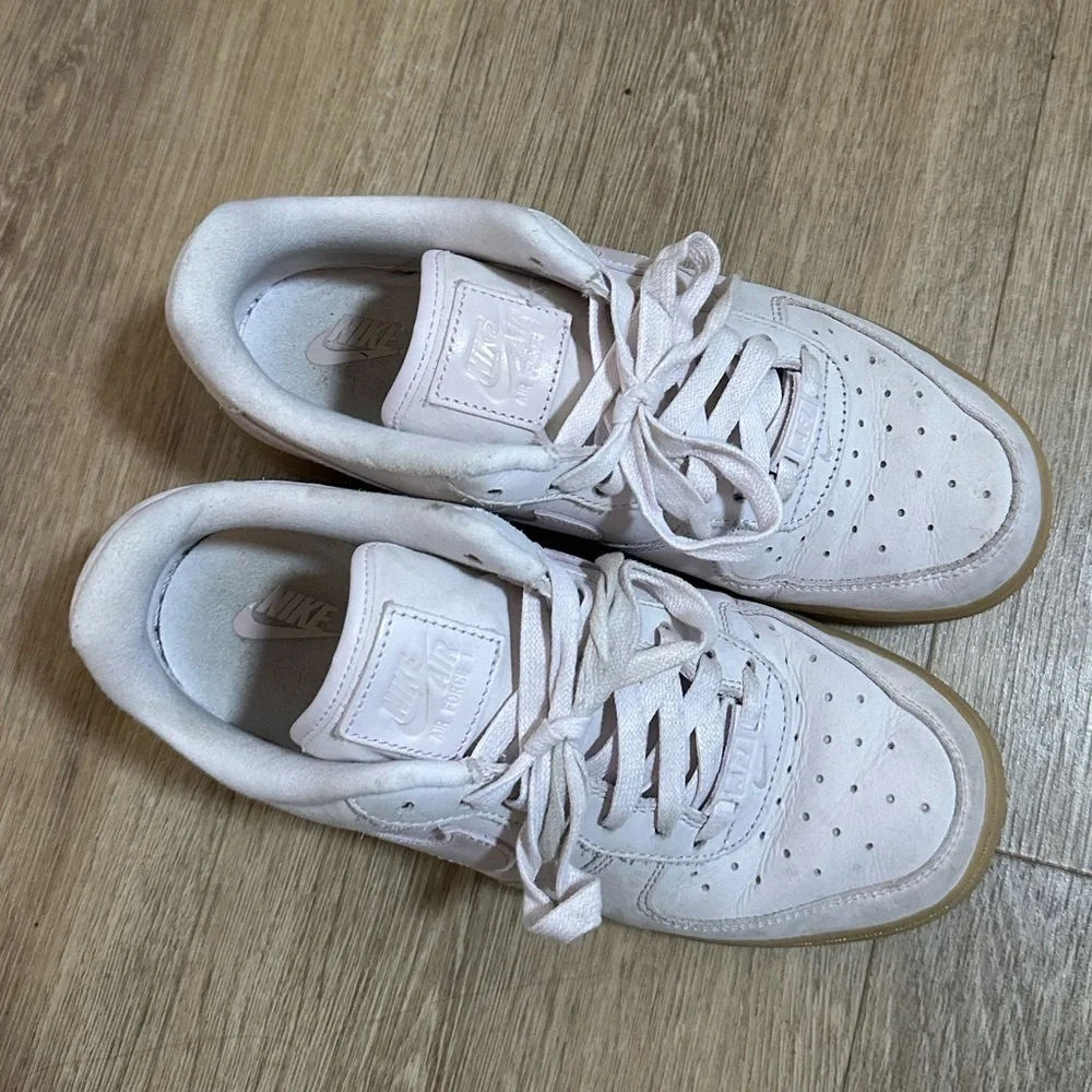 Nike White AirForce Ones Womens Size 8